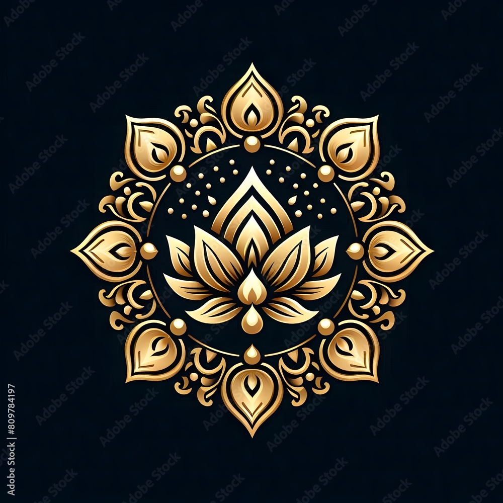 AI Generate of Luxury Premium Symbol Vector of Vesak Day with Lantern, Candle Light, Lotus AI Generate of Luxury Premium Symbol Vector of Vesak Day with Lantern, Candle Light, Lotus