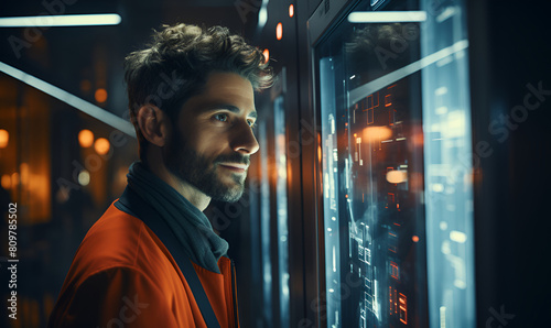 The concept of facial recognition using artificial intelligence