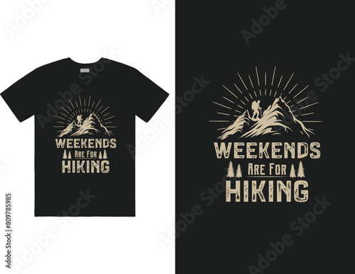 weekends are for hiking design