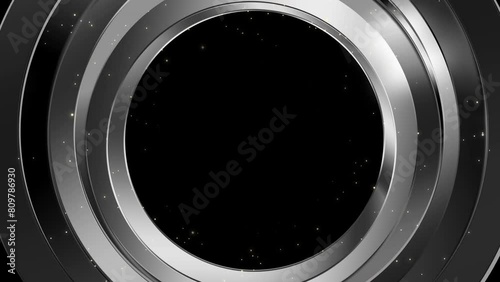 background, silver, ring, particles, animation, effects