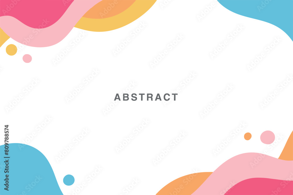Vibrant colorful wave vector background