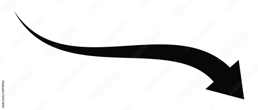 Long arrow Icon vector isolated on white background. Black Long arrow to the left . Vector, isolated. Long arrow Icon vector isolated on white background. Black Long arrow to the left . Vector, isolated.