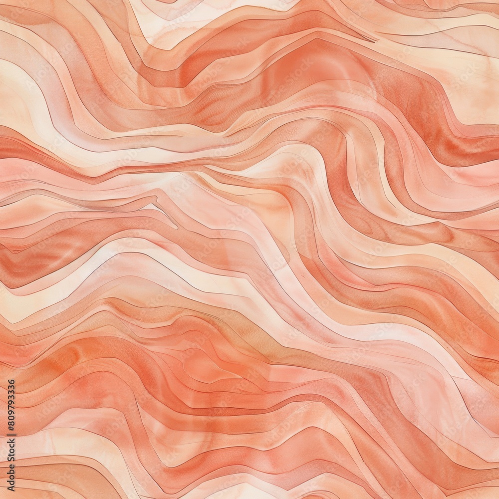 Warm-Toned Abstract Wavy Texture Background for Design Warm-Toned Abstract Wavy Texture Background for Design