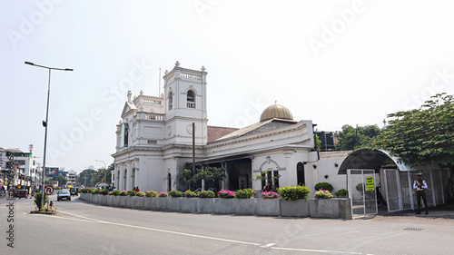 View of St. Anthony's Shrine, Kochchikade, Colombo, Sri Lanka. photo