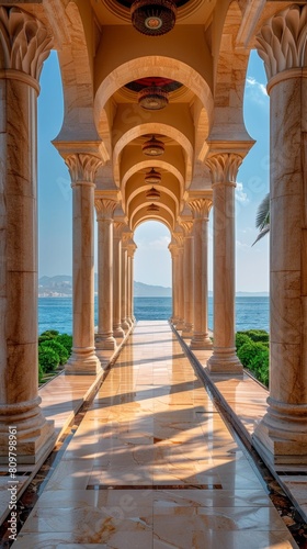 Serene 4K HD Wallpaper of Qatar s Exquisite Tourist Destination and Vacation Spot 