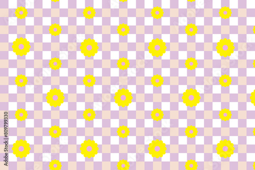 Flowers pattern for  wrapping paper, fabric, curtain, wallpapers, floor, clothes, fashion, tiled floor, background, carpet, rugs, cushion cover