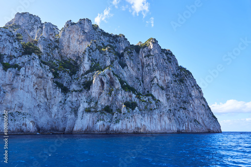 The coastline of the island of Capri, Campanian Archipelago, Italy
 photo
