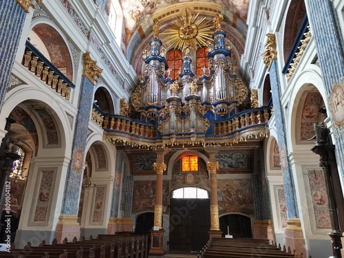 Organy. Święta Lipka. Bazylika Nawiedzenia Najświętszej Maryi Panny. Polska - Mazury - Warmia.