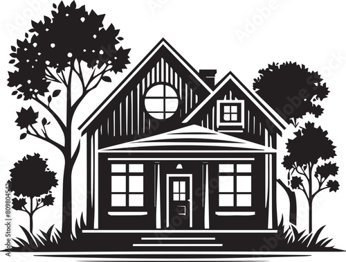 House sihlouette vector