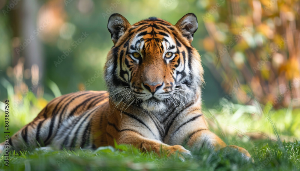 Fototapeta premium portrait of a tiger