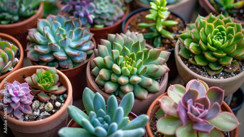 Fototapeta premium Water Propagation for Succulents