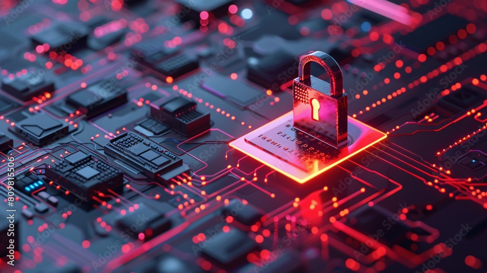 Cyber security concept, Padlock on digital background, copy space. Cyber security concept, Padlock on digital background, copy space.