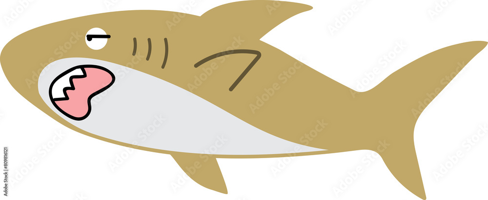 cute shark cartoon art, sea animal cute shark cartoon art, sea animal