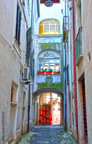 the historic center of Ceprano Frosinone Italy