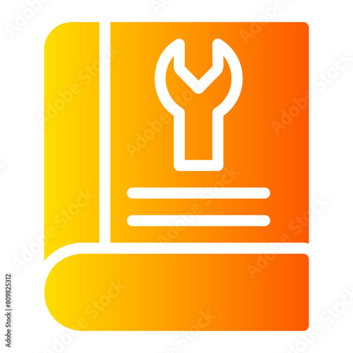 manual gradient icon
