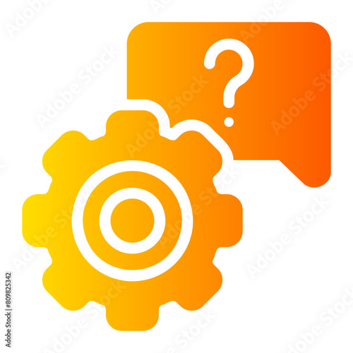 settings gradient icon