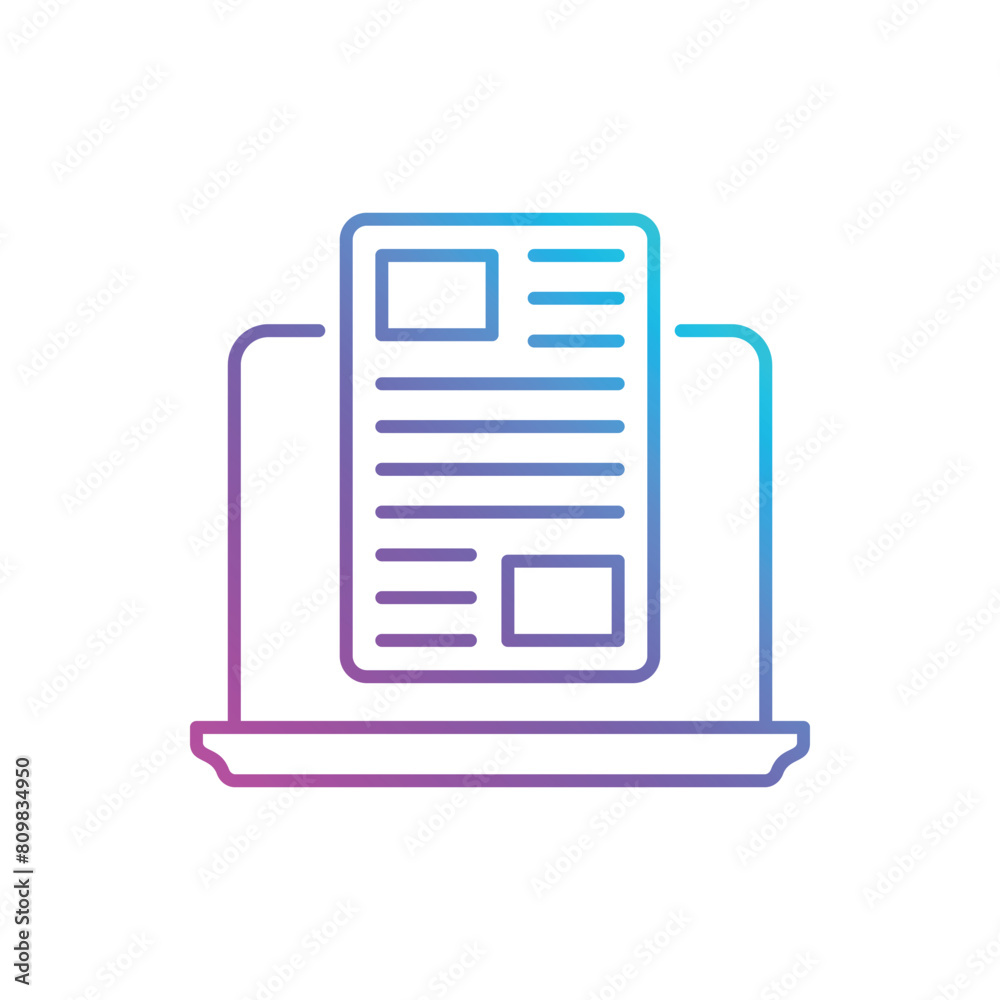 Content Marketing vector icon Content Marketing vector icon