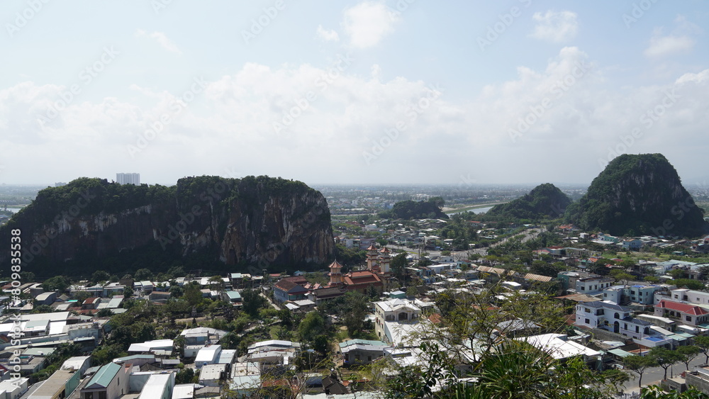 panorama of the city of Da Nang country Vietnam panorama of the city of Da Nang country Vietnam