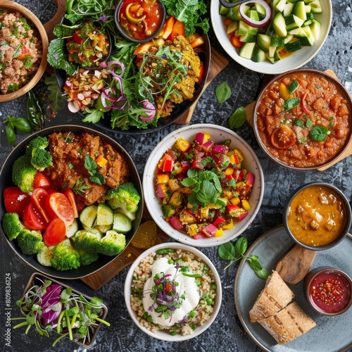 Embrace the benefits of a plantbased diet through vibrant, fresh meal presentations that offer a taste of health in every bite, highlighted in our latest banner design