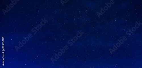 Dark blue sky with stars background