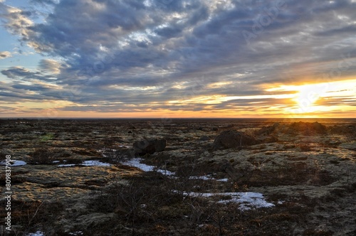 iceland sunset