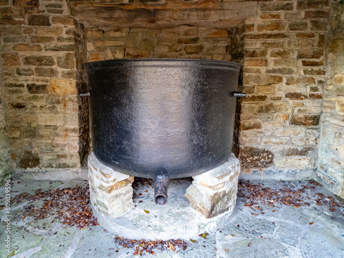 Huge famine pot not far from Lough Eske in County Donegal - Ireland
