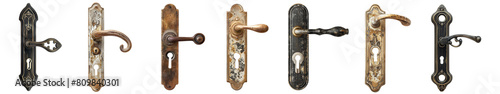 Isolated door handles