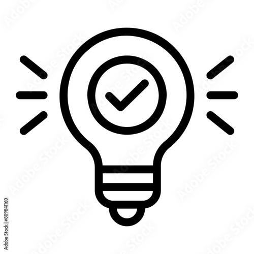 idea line icon