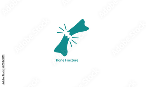 Bone Fracture and Orthopedic Care Medical Icon