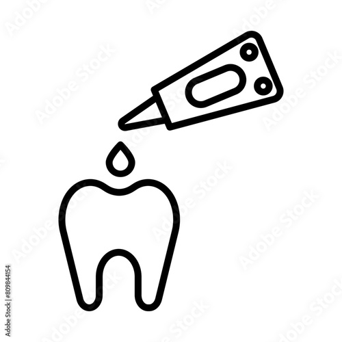 Dropper line icon