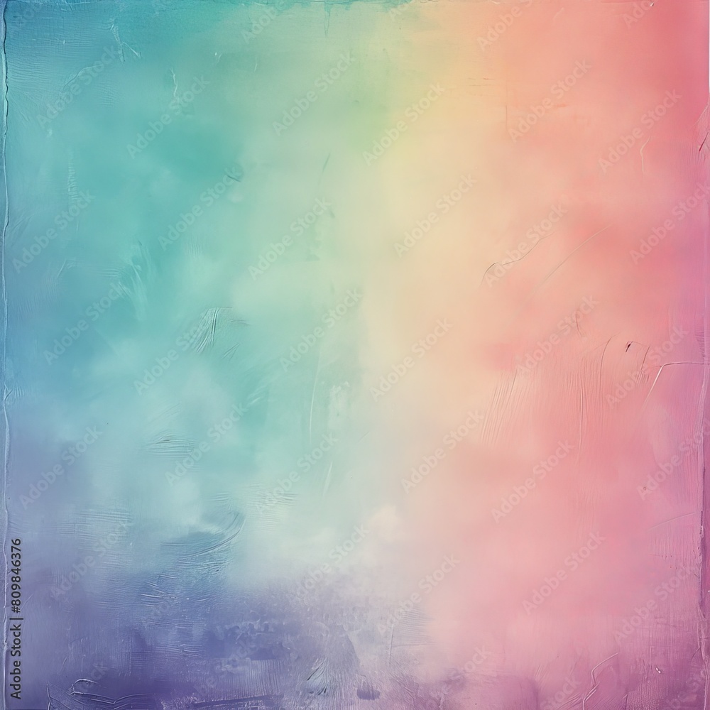 Obraz premium Rainbow Colored Background Painting