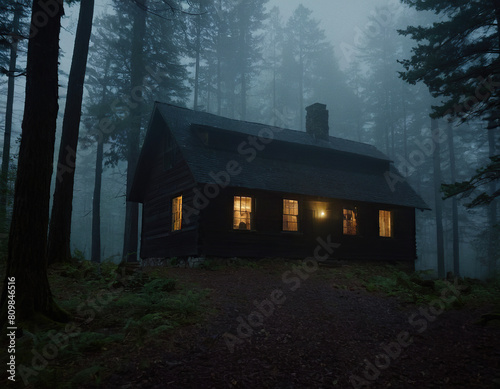 The Cabin in the Woods - A Cabin Trapped in the Gloom