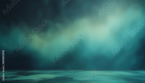 textured glowy studio background, photorealistic, cinematic, mint and navy blue , generated by AI