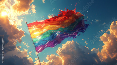 Pride Month, we celebrate the triumph of love over hate and the resilience of the human spirit. photo