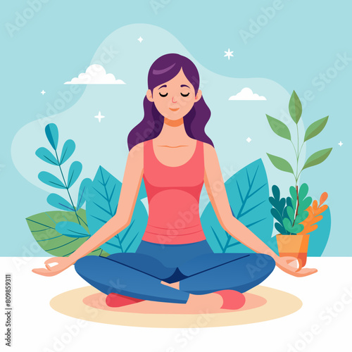 woman-doing-yoga