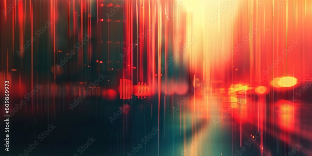 abstract background blur bokeh light street at night time with speed motion perspective, blurred thrilled, Generative Ai abstract background blur bokeh light street at night time with speed motion perspective, blurred thrilled, Generative Ai