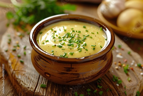 Surrender to the irresistible charm of béarnaise sauce, its creamy texture and savory flavor enchanting