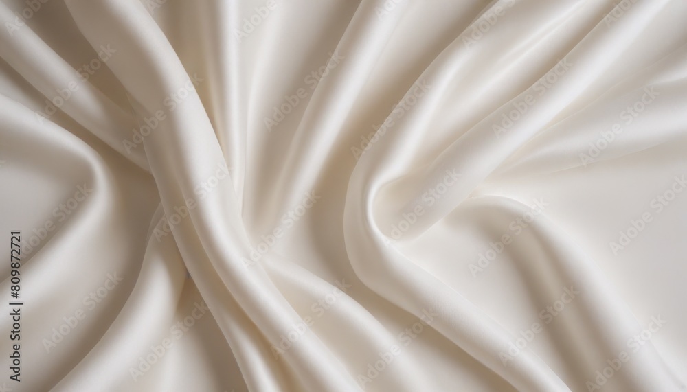 White silk fabric texture luxurious background