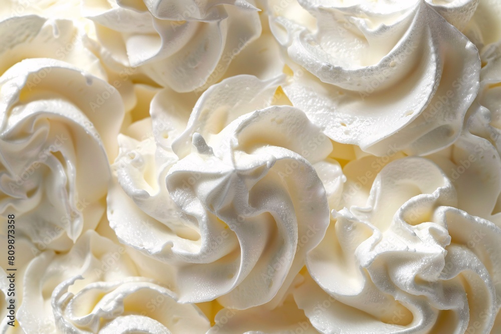 Immerse yourself in the dreamy world of whipped cream, its fluffy texture and delicate aroma enchanting Immerse yourself in the dreamy world of whipped cream, its fluffy texture and delicate aroma enchanting