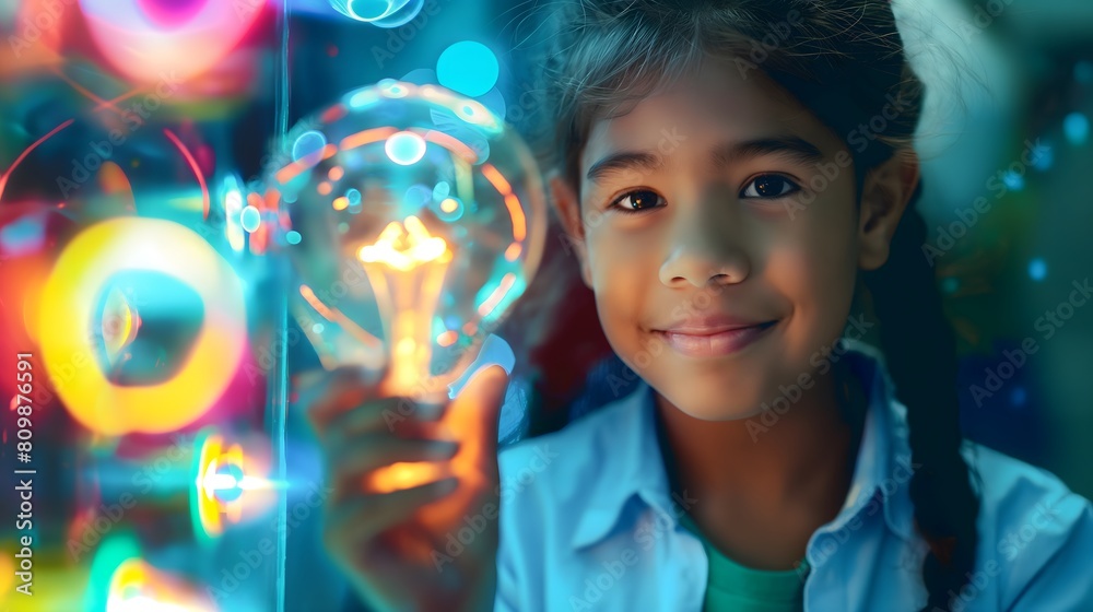 Naklejka premium EdTech (Educational Technology): Shining a light on innovative learning solutions 
