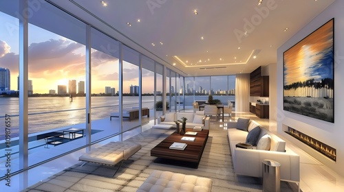 Modern Home on the Water