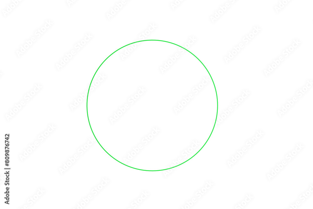 green circle button