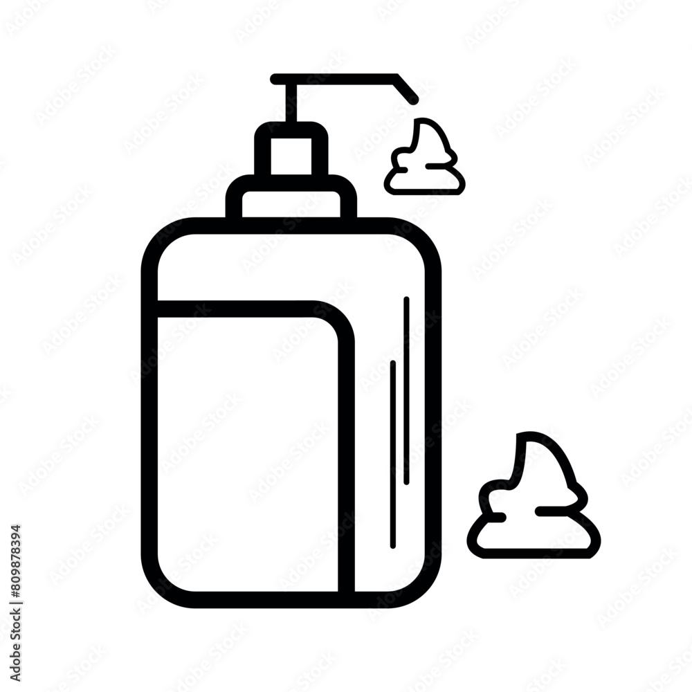 Liquid soap with drop icon, sanitizer liquid hand soap icon vector isolated on white background. Liquid soap with drop icon, sanitizer liquid hand soap icon vector isolated on white background.