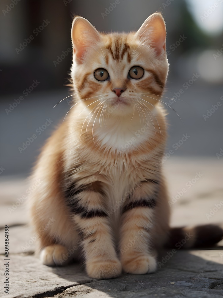 Tabby Ginger Cat Animal Realistic Photo Illustration Art
Tabby Ginger Cat Animal Realistic Photo Illustration Art