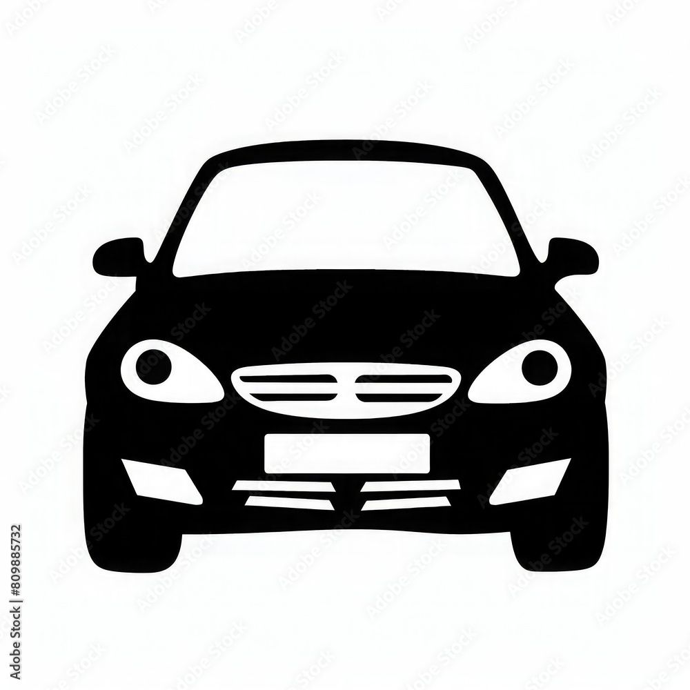 car icon clipart, black clipart, white background --ar 1:1 --style raw --stylize 50 Job ID: 816fdc1c-2660-4bf7-a597-5780123f43dc