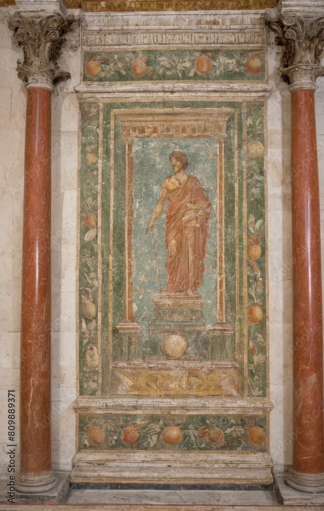architecture and paintings of ancient Rome