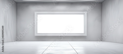An empty space is available within a frame where ideas and creativity can be freely expressed and conceptualized. Creative banner. Copyspace image photo