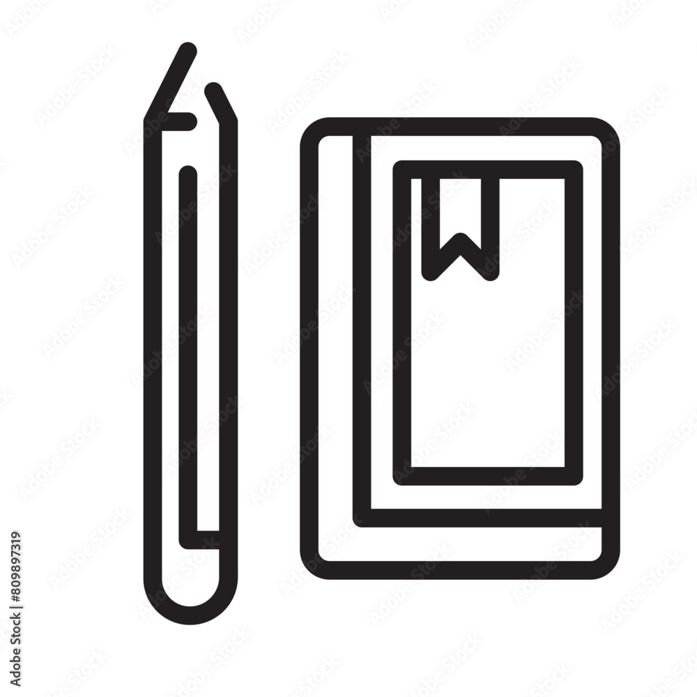 Education Elementary School Line Icon Education Elementary School Line Icon