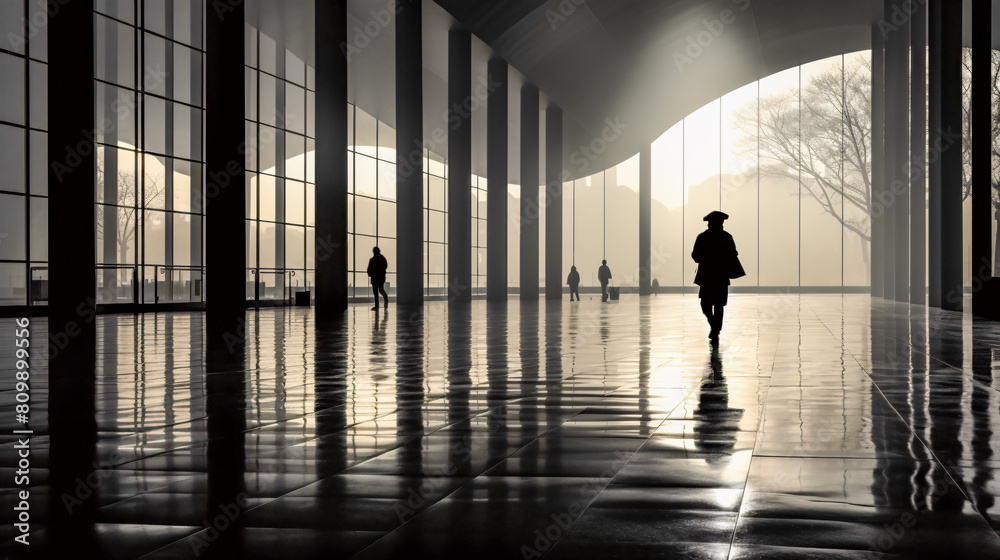 Silhouettes and Reflections in a Moody Illuminated Urban Feeling Abstract Wallpaper Digital Art Poster Brainstorming Map Magazine Background Cover Silhouettes and Reflections in a Moody Illuminated Urban Feeling Abstract Wallpaper Digital Art Poster Brainstorming Map Magazine Background Cover