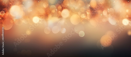 Wallpaper Mural A festive Christmas background with a bokeh effect featuring an abstract design and a blank space for adding images or text. Creative banner. Copyspace image Torontodigital.ca